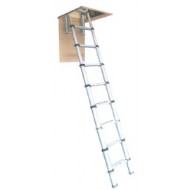 Werner Telescopic Loft ladder 2.6m